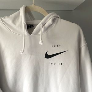 White Nike Scuba Sweatshirt